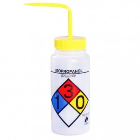 BEL-ART Safety Wash Bottles, Isopropanol, 4/PK 249154